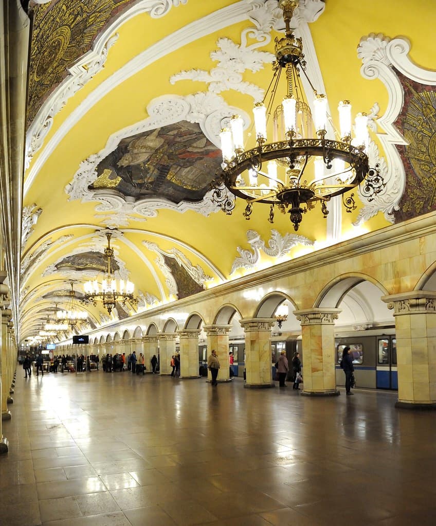 hệ thống tàu điện ngầm moscow