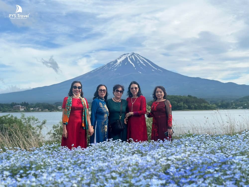 Công viên Hoa Yamanakako Hanano Miyako