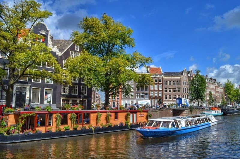 Sự quyến rũ của kênh đào Amsterdam