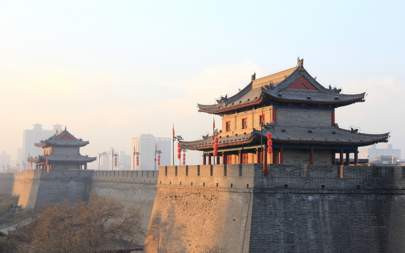 tường thành cổ tây an