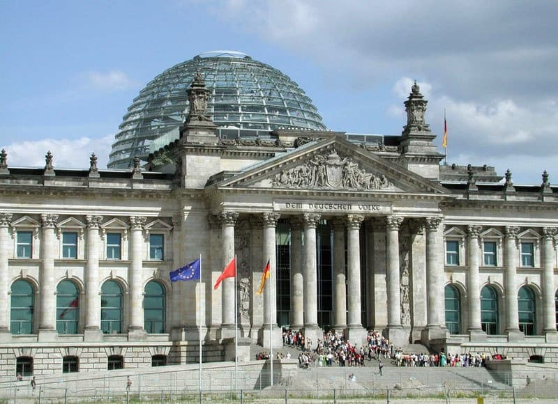 Tòa nhà quốc hội Đức ở Berlin