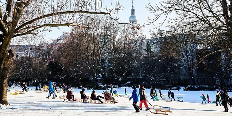 Berlin mùa đông