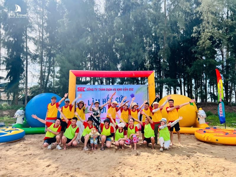 Teambuilding Hải Tiến, pys travel