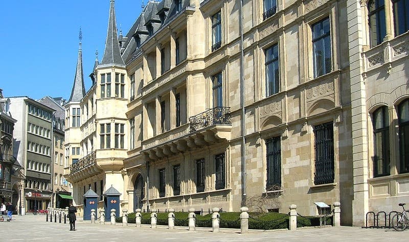 Cung điện Grand Lucal Luxembourg