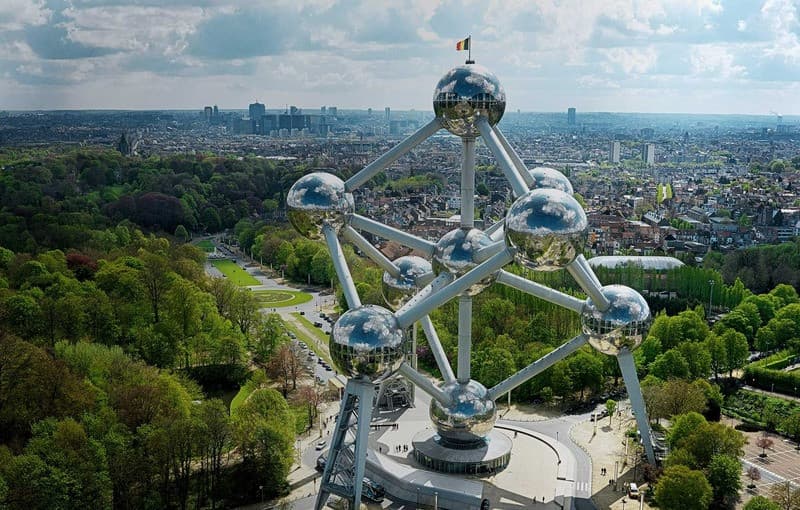 Nét đẹp mạnh mẽ, phóng khoáng của công trình Atomium