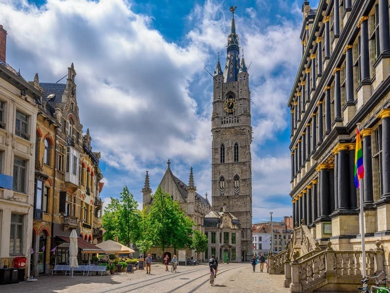tháp chuông Belfry of Ghent
