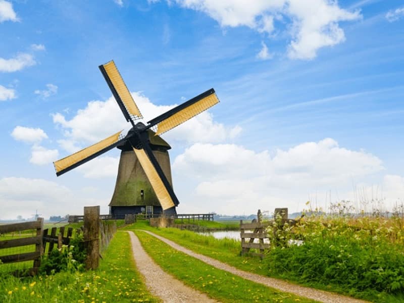 làng kinderdijk