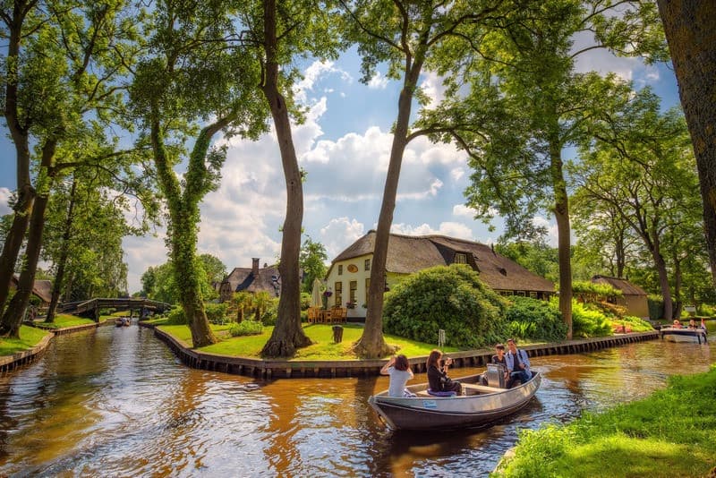 Du lịch Giethoorn Hà Lan