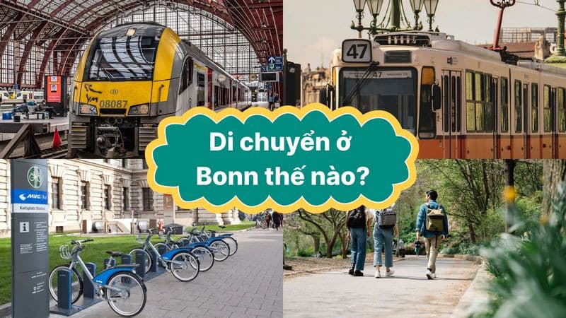 Di chuyển khi du lịch Bonn, Đức