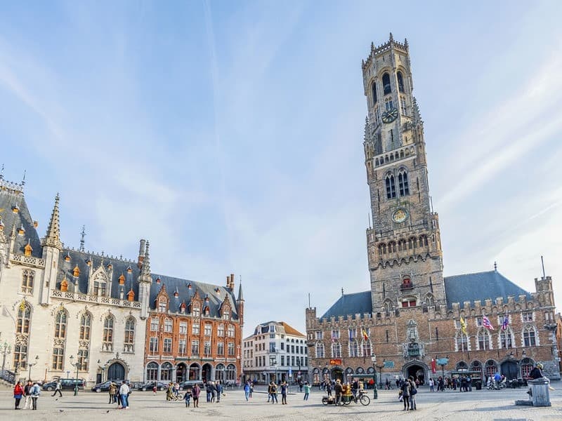 Tháp chuông Belfry thành phố Bruges