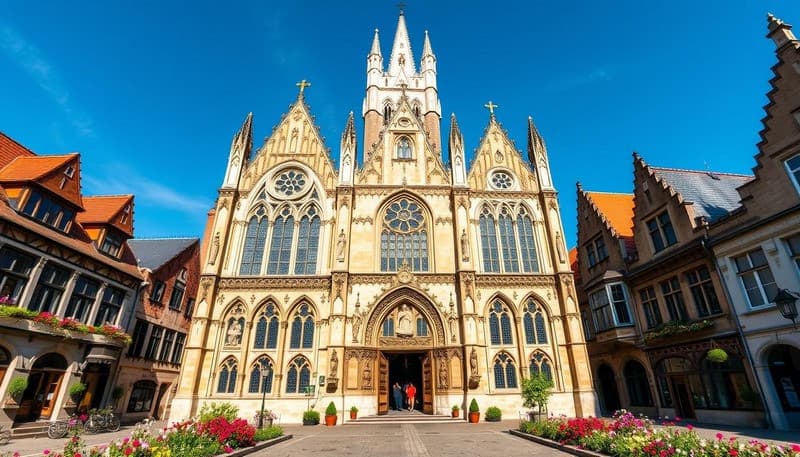 Vương cung thánh đường Holy Blood thành phố Bruges