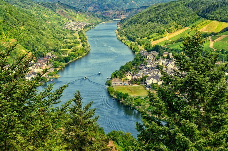 thung lũng moselle tại luxembourg