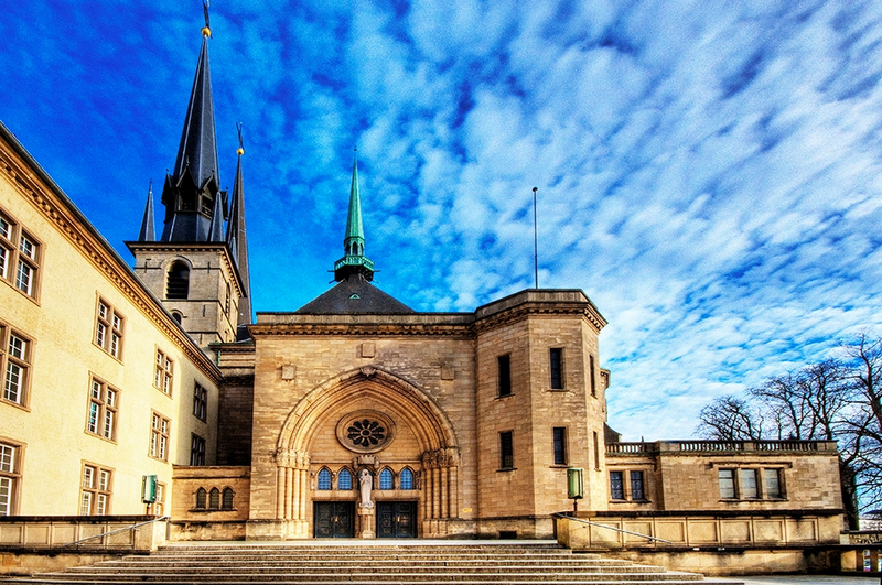 nhà thờ đức bà luxembourg