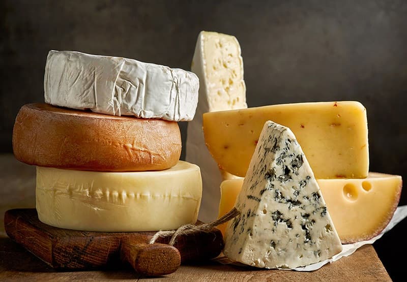 phô mai gouda và edam