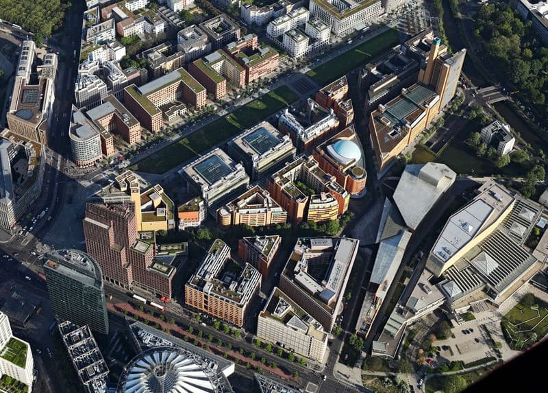 Khu vực quanh Potsdamer Platz
