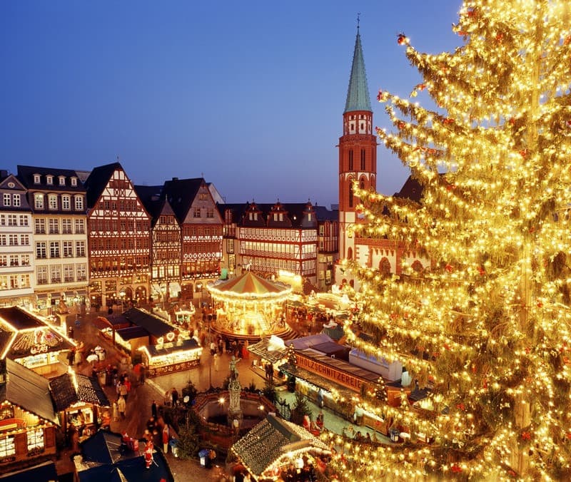 Du lịch Frankfurt Đức vào mùa đông