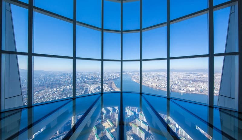 lotte world tower và seoul sky