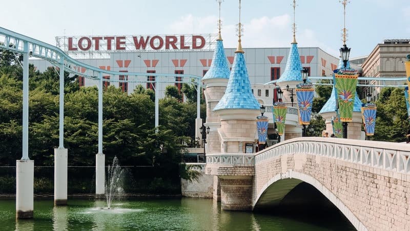 kinh nghiệm vui chơi lotte world hàn quốc