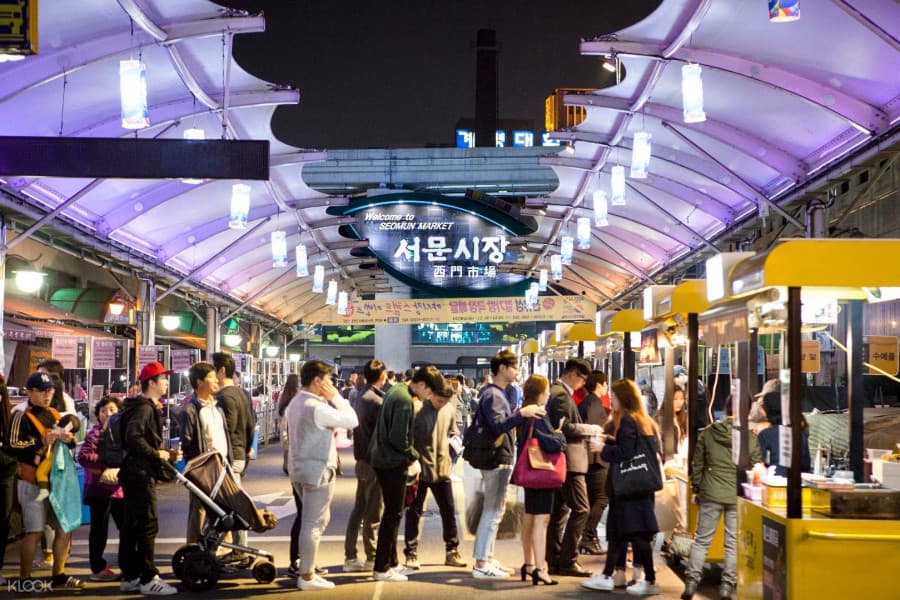 thiên đường mua sắm daegu