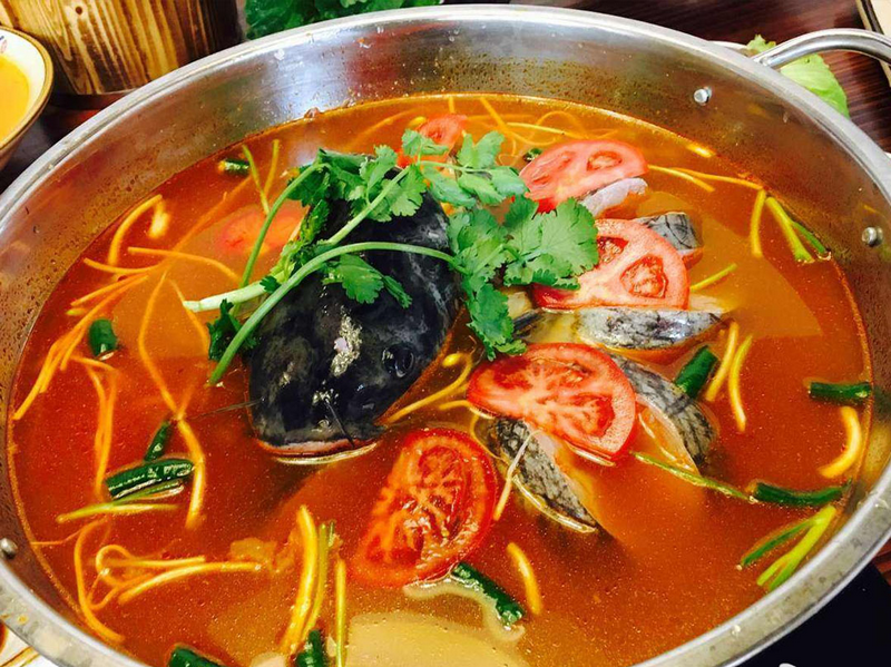 canh cá chua quý châu