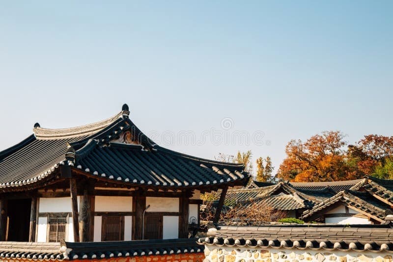 làng gyochon hanok ở cố đô gyeongju