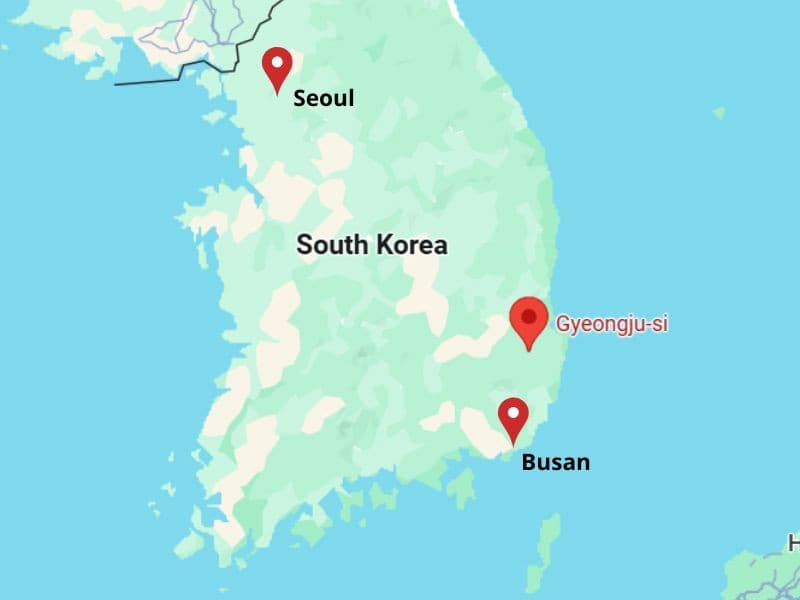 di chuyển khi du lịch Gyeongju