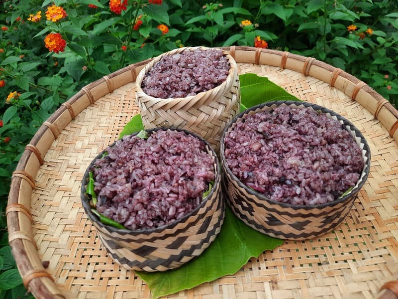 Xôi trám Cao Bằng