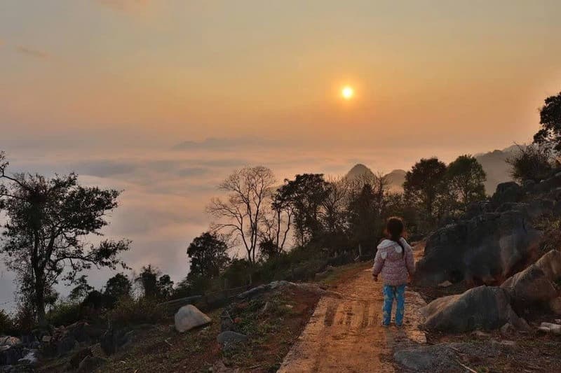 du lịch hang kia mai châu hòa bình