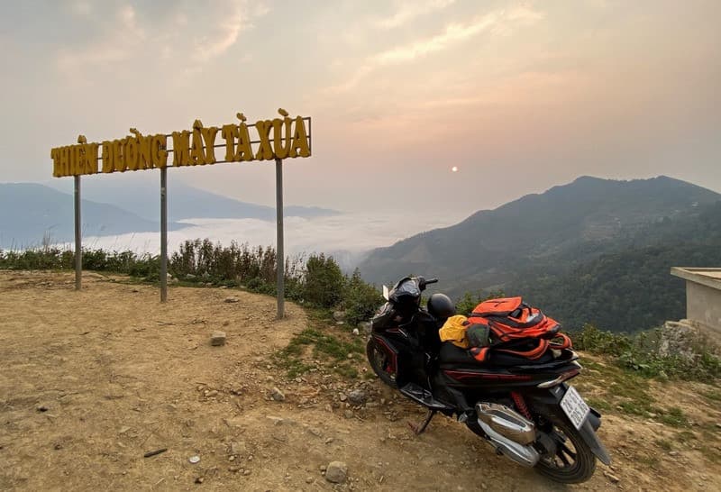 phượt Tà Xùa bằng xe máy