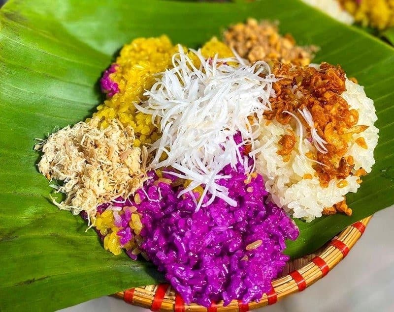 Xôi nếp Mai Châu