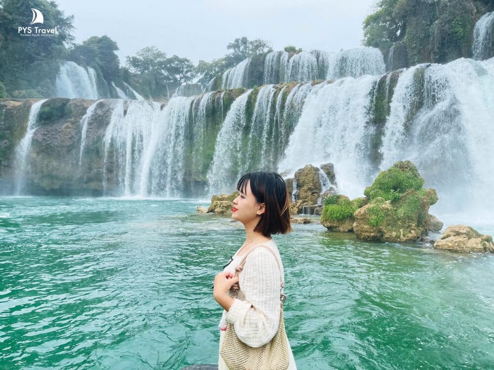 tham quan thác bản giốc