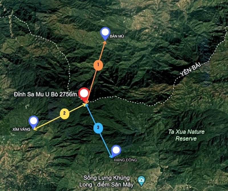 3 cung đường trekkin đỉnh samu