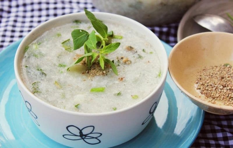 Cháo mắc nhung Tà Xùa