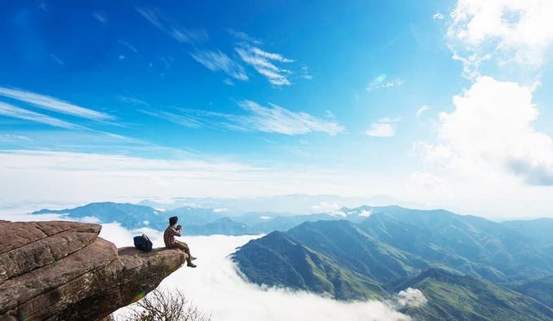 Săn mây tại mỏm đầu rùa