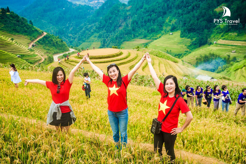 mù cang chải mùa lúa chín