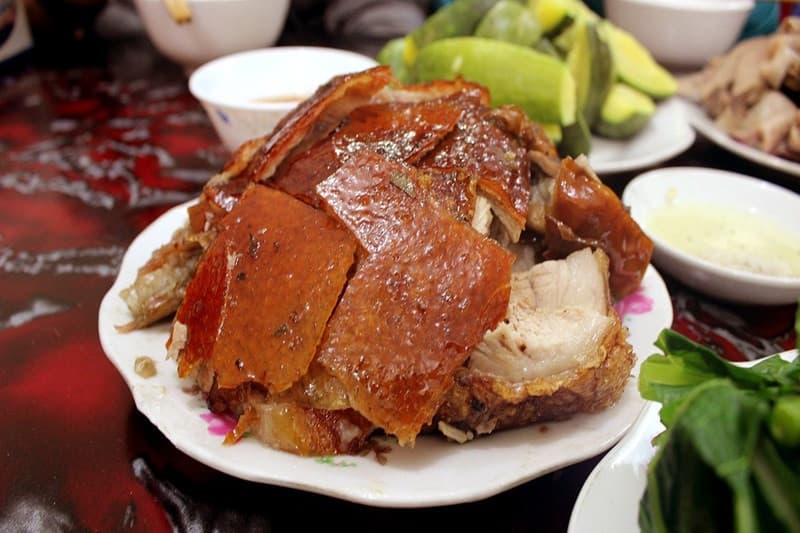 thịt lợn cắp nách
