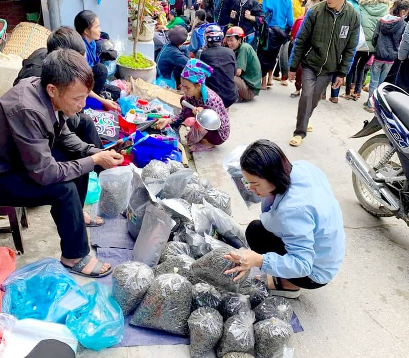 chợ phiên vinh quang hoàng su phì