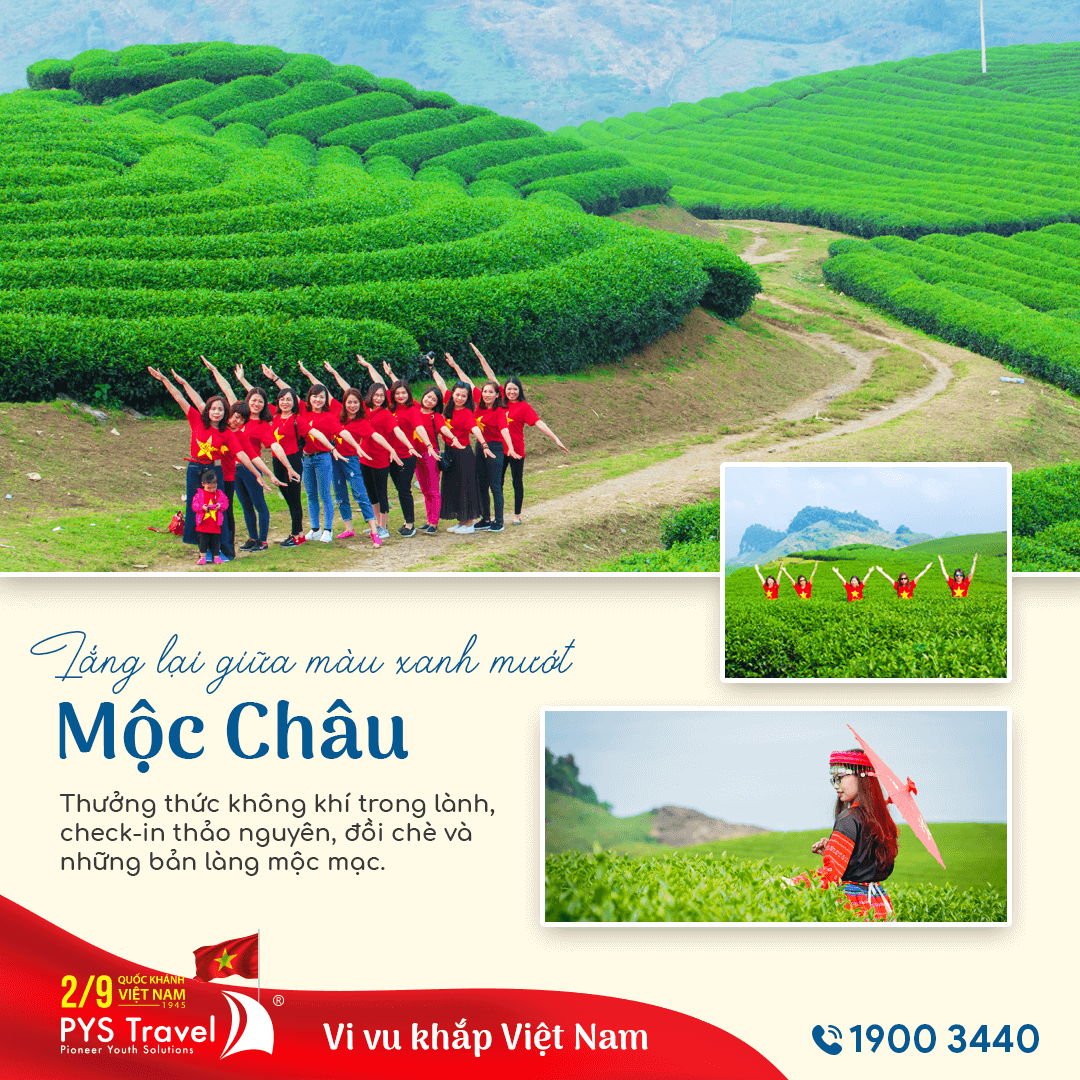 tour mộc châu lễ 2/9