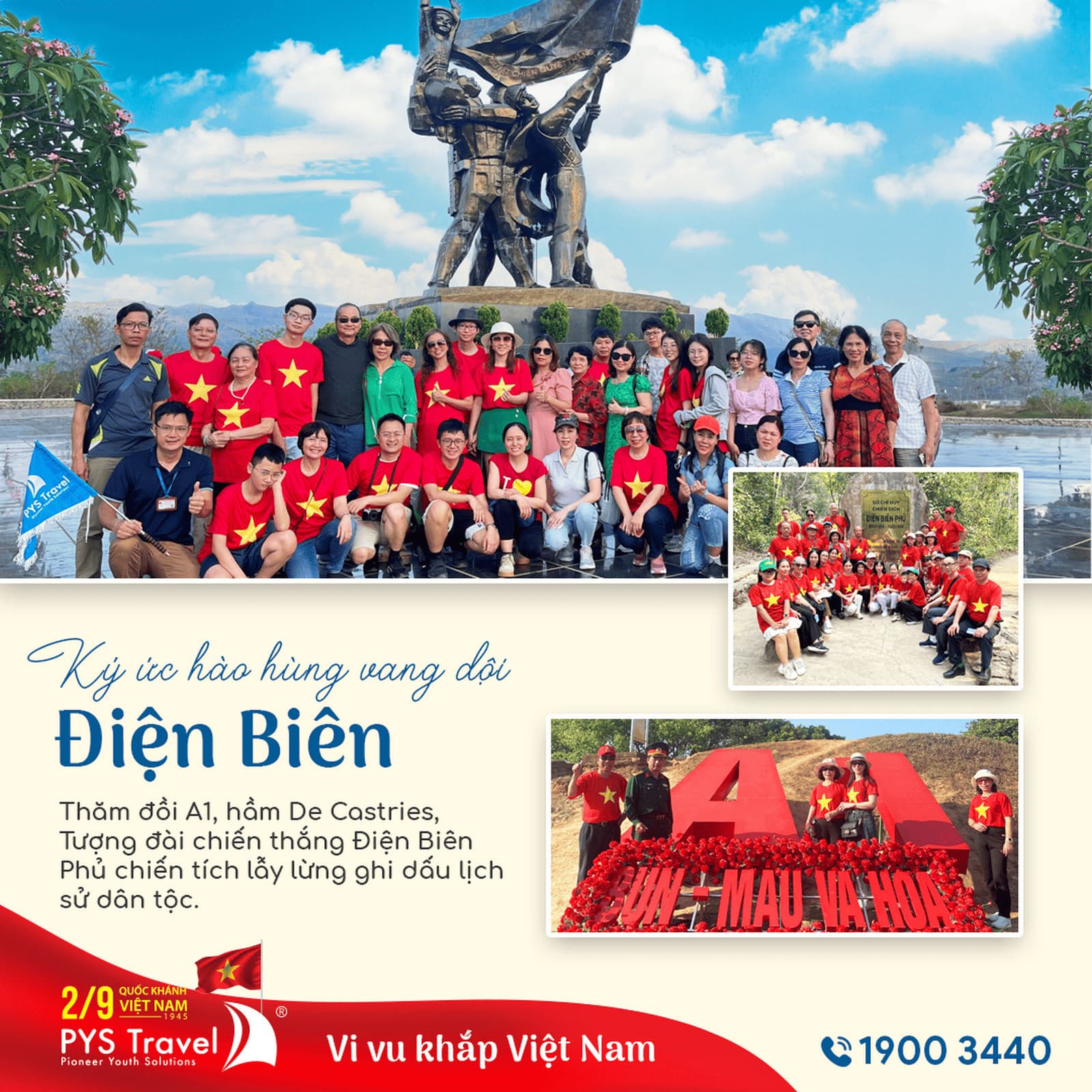 Tour Điện Biên 2/9, du lịch Điện Biên 2/9