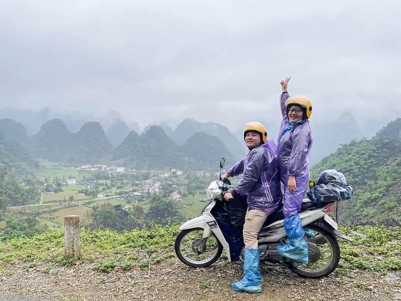 xe máy đi bắc hà