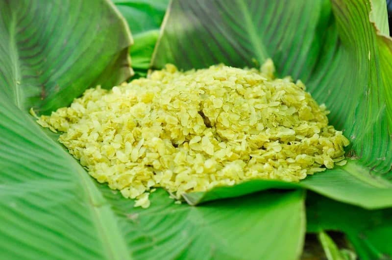 Cốm của người dân tộc Tày