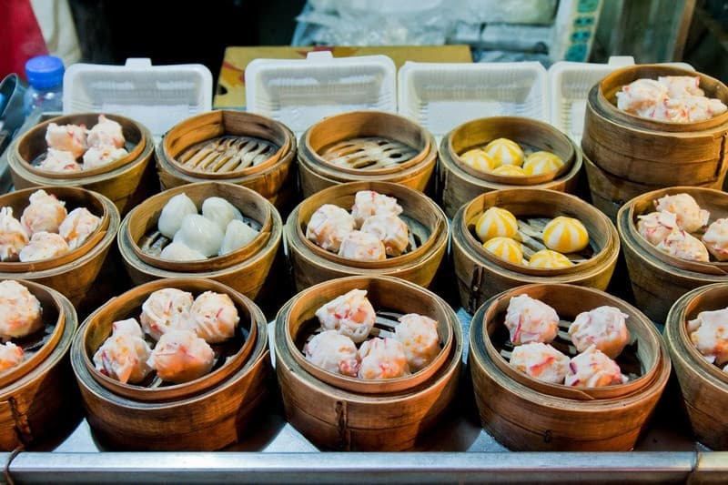 Không khó để bắt gặp sủi cảo trên các con phố Tây Thành 