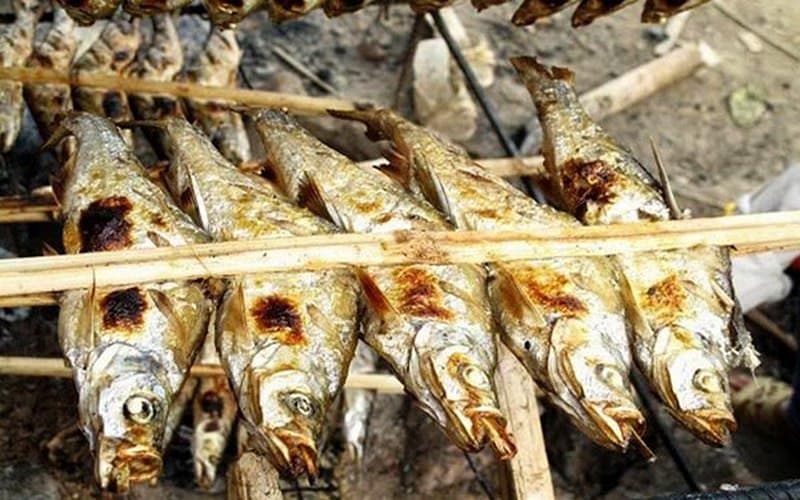 cá nướng pắc ngỏi