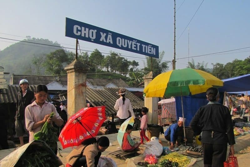“Tọa độ” của chợ Quản Bạ