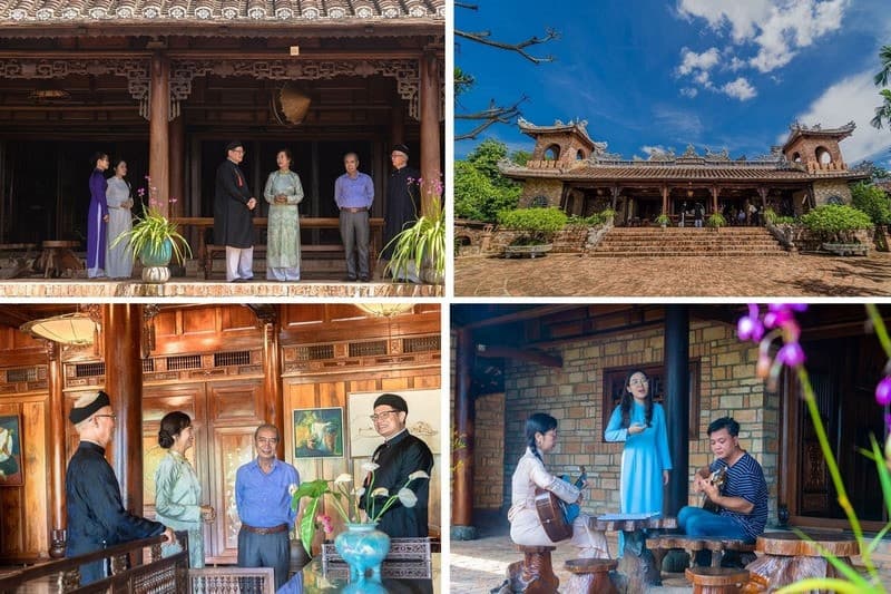 nhà vườn bến xuân huế