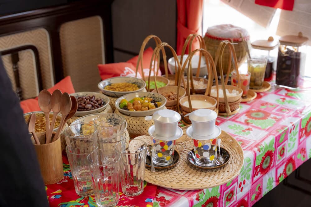trải nghiệm ẩm thực trên tàu