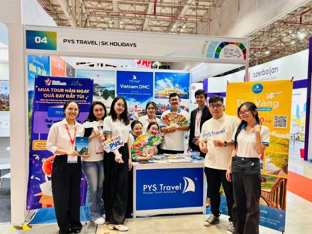 Gian hàng số 4 của PYS Travel