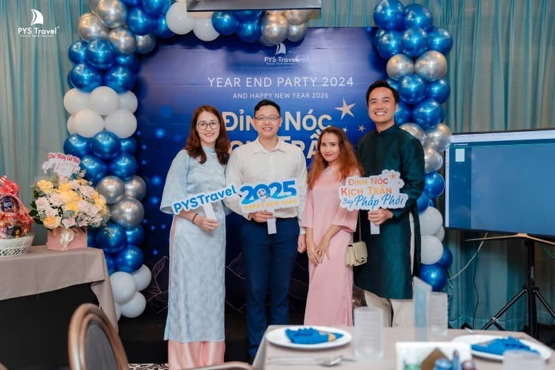địa điểm tổ chức year end party
