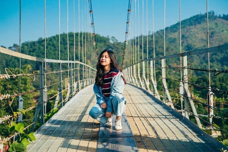 cầu treo nà làng bình liêu