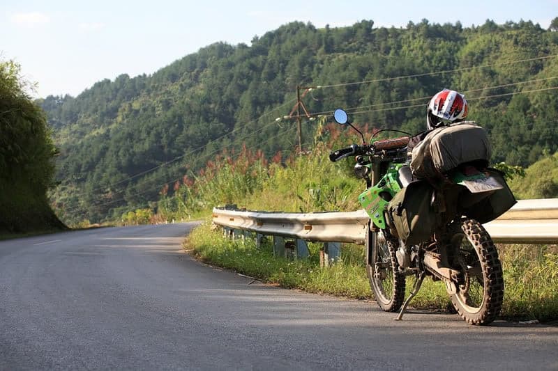 đi xe máy đến miền tây